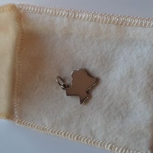 Retired James Avery Silver Texas Charm